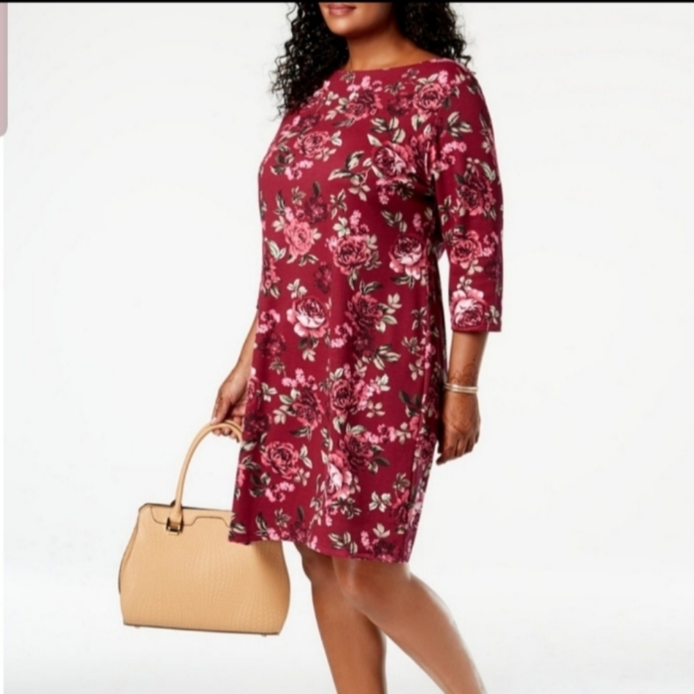 NWT Karen Scott Women's Long Sleeve Dress